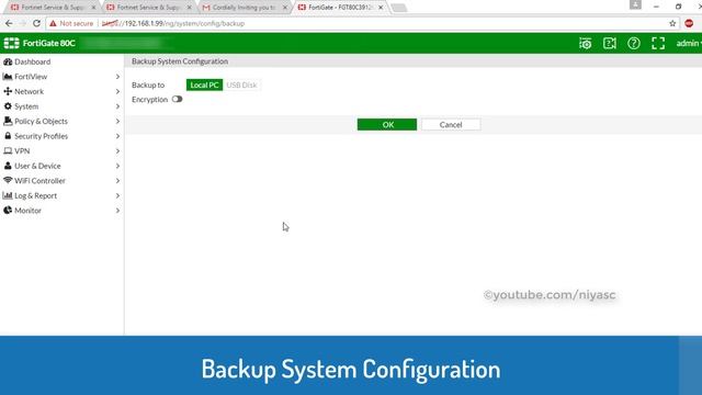 How to Update FortiGate firmware Manualy From PC смотреть онлайн