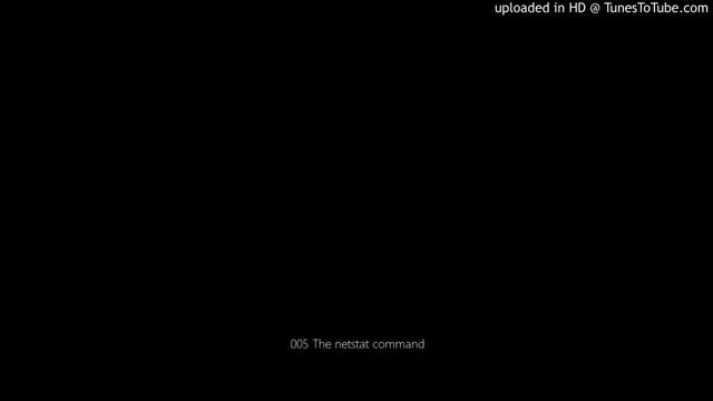 005 The netstat command смотреть онлайн