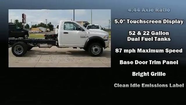 2018 Ram 5500 TRADESMAN CHASSIS REGULAR CAB 4X4 168.5 WB смотреть онлайн