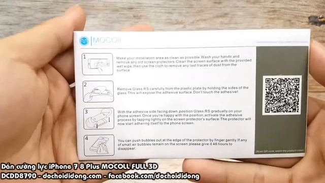 Dán cường lực iPhone 7 8 Plus MOCOLL FULL 3D смотреть онлайн