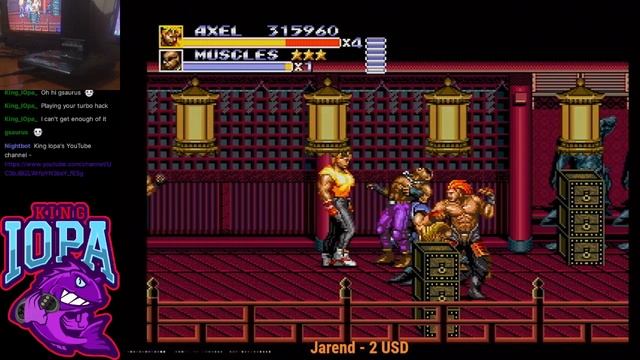Streets of Rage 3 Turbo Hack, Axel (City Hall) No Death смотреть онлайн