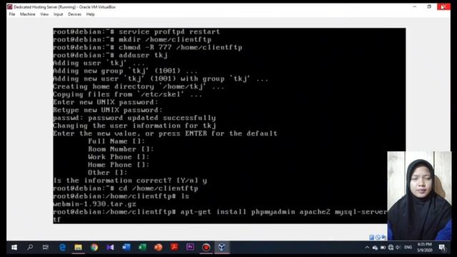 cara Konfigurasi Dedicated server hosting menggunakan debian смотреть онлайн