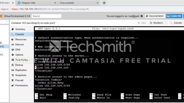 INSTALACION Y CONFIGURACION DE CUPS SERVER смотреть онлайн