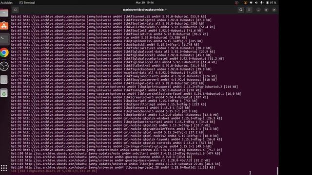 3/30/2024 Macbook Pro running Ubuntu 22.04.4 LTS смотреть онлайн