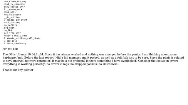Sudden kernel panics on Linux server смотреть онлайн