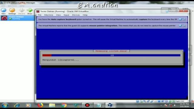 Cara install Debian 8 di virtual box смотреть онлайн
