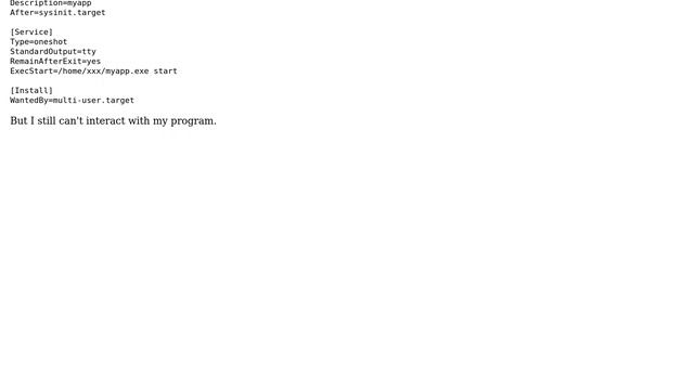 arch linux autostart Interactive program Written in c++ at boot before tty1 appears смотреть онлайн