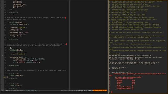 Logtalk: Using Protocols and Categories together смотреть онлайн