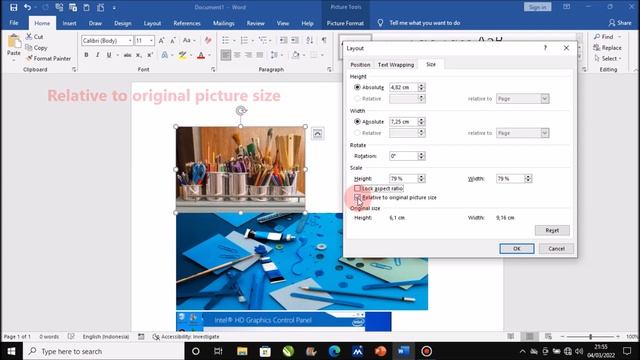 Cara Mengubah Ukuran Semua Gambar Menjadi Sama di Microsoft Word смотреть онлайн