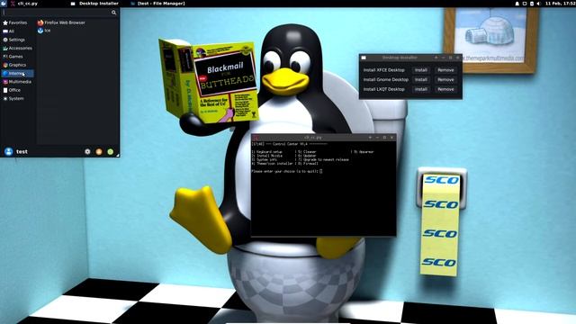 I made a Linux distro смотреть онлайн