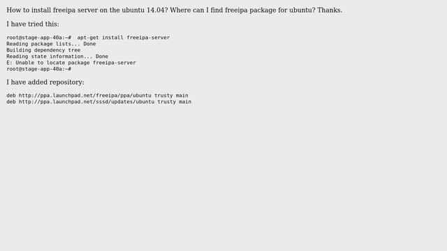 Ubuntu: Install freeipa server on ubuntu (2 Solutions!!) смотреть онлайн