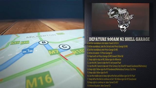 Ubuntu Run 2017 Cape Town Route смотреть онлайн