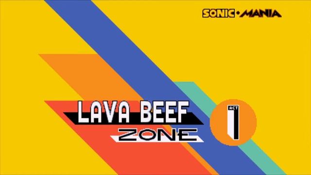 Sonic Mania (PS4 / XB1 / NSW / PC): Lava Reef Zone Act 1 X DJ Joel Beefzone смотреть онлайн