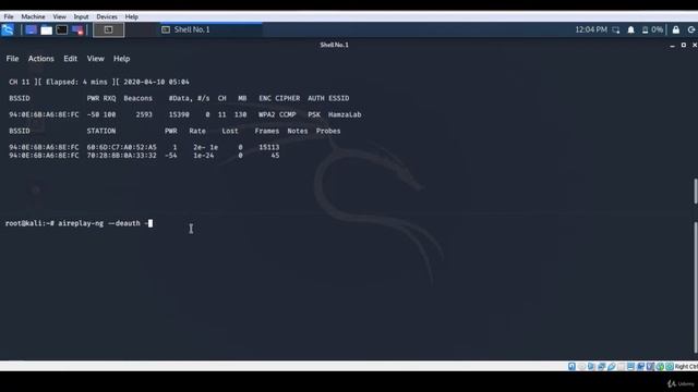 13 Hacking WPA WPA2 Password using a Wordlist (Network Attack Phase) смотреть онлайн