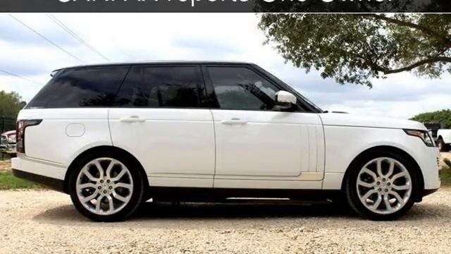 2016 Land Rover Range Rover Diesel HSE Used Cars - Sealy,Texas - 2017-05-13 смотреть онлайн
