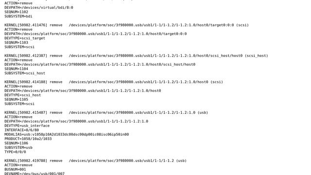 Unix & Linux: Problems with udev rules for starting bash script when HDD is disconnected смотреть онлайн