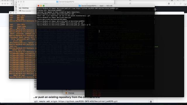 Creating a new GitHub REPO, cloning to local, and pushing to GitHub смотреть онлайн