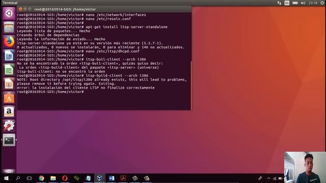 Configuración Servicio LTSP Ubuntu 16.04 смотреть онлайн