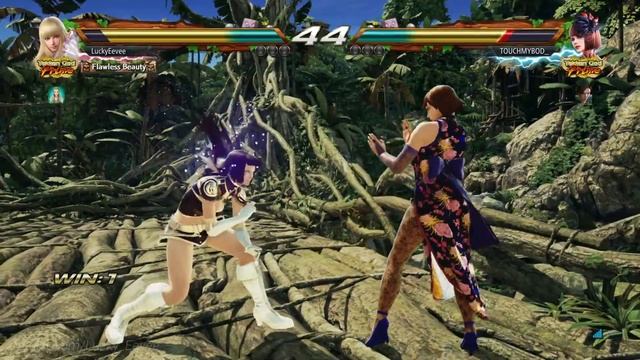 TEKKEN 7 LuckyEevee (Lili) vs TOUCHMYBODY (Anna) смотреть онлайн