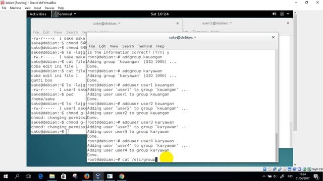 tutorial cara cek keanggotaan group debian 8 jessie смотреть онлайн