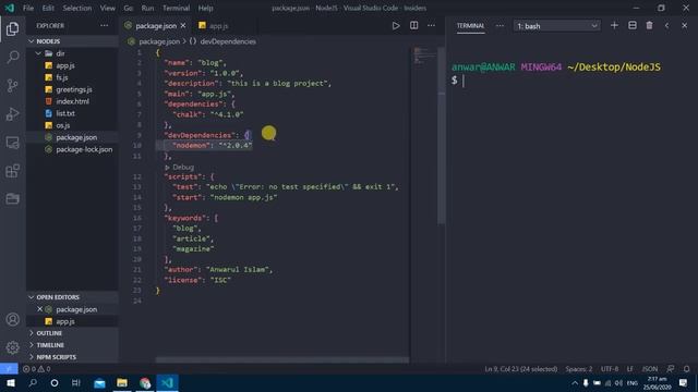 Install Global Dependency in Computer смотреть онлайн