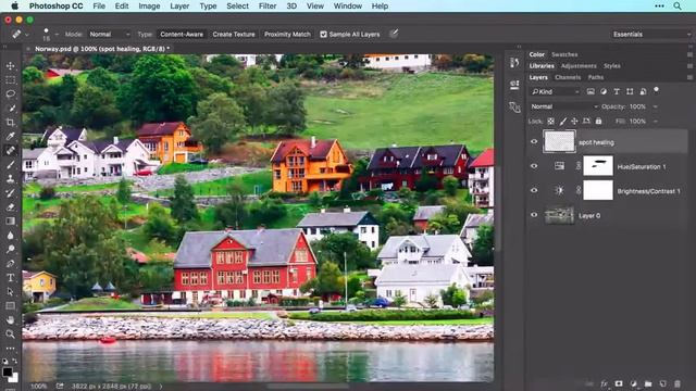 Adobe PhotoShop CC Tutorial Photo editing full смотреть онлайн