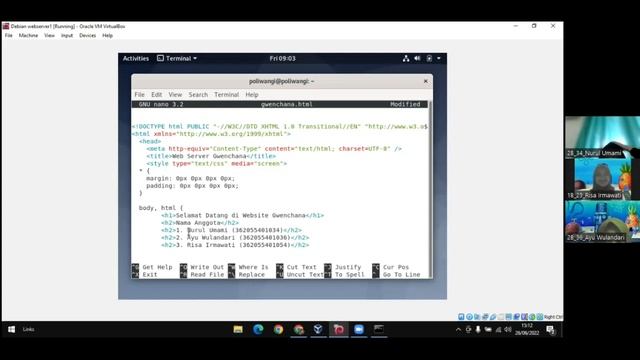 MODUL 5. Instalasi dan Konfigurasi Web Server Debian 10 смотреть онлайн