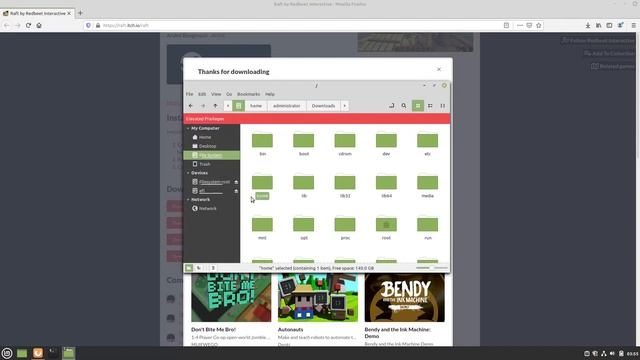 How to install Raft, an itch.io game, on Linux Mint 20 смотреть онлайн