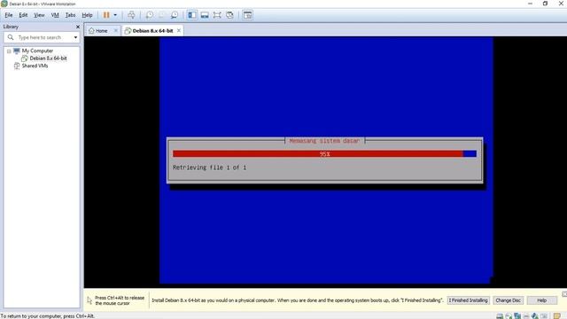 Tutorial instalasi debian mode CLI смотреть онлайн