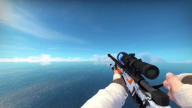 AWP | Asiimov [Black Scope] [Titan (Holo) | Katowice 2014]