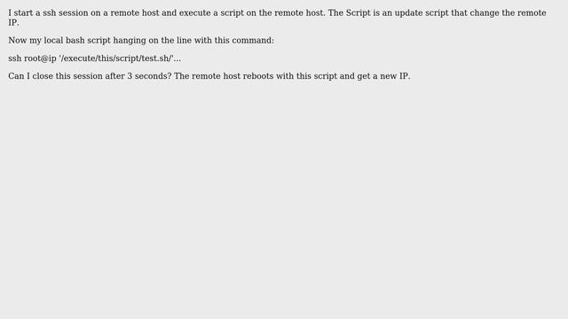 DevOps & SysAdmins: Close a SSH Session when it suspend смотреть онлайн