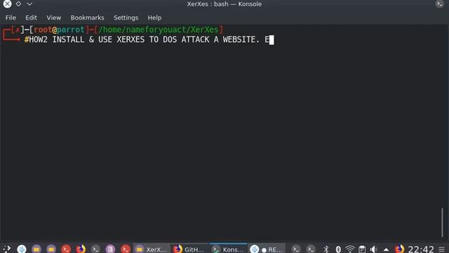 How to Code Linux Xerxes to DOS attack a website смотреть онлайн