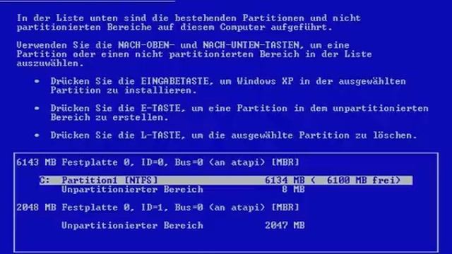 Festplatte Formatieren: Windows XP Start-Volume смотреть онлайн