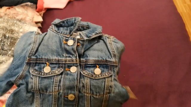 Распаковка посылочки из Америки детская и взрослая одежда Gap, Ralph Lauren смотреть онлайн