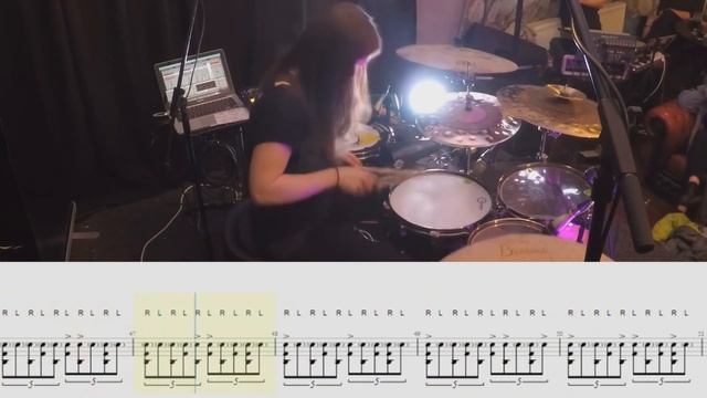 Anika Nilles - Quintuplet Drum Solo Transcription (PDF) смотреть онлайн