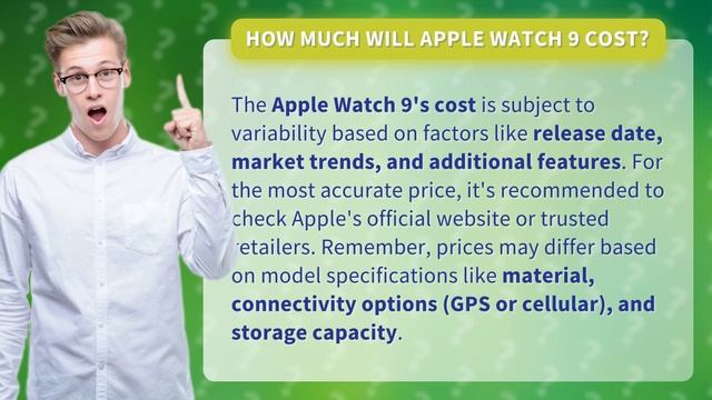 How Much Will Apple Watch 9 Cost?