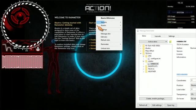 Cara merubah tampilan Desktop jadi KEREN смотреть онлайн