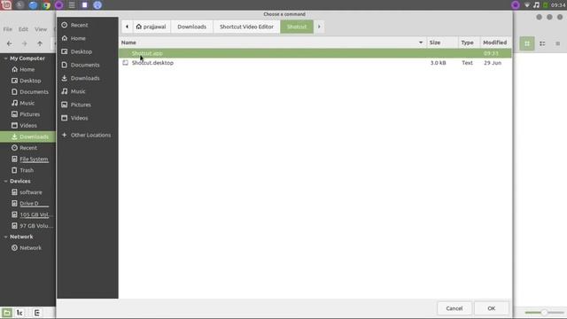 How to install Shortcut Video Editor in linux||best video editor смотреть онлайн