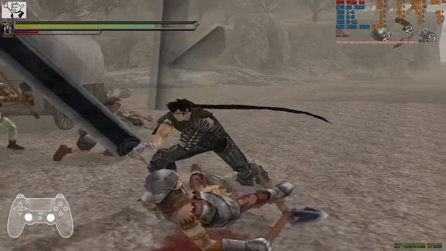 Sword of the Berserk: Guts' Rage (Flycast dreamcast emulator) (Vega64+R5 3600+16 ram) смотреть онлайн