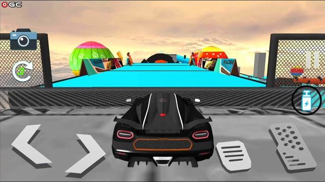 Mega Ramp Car Racing New Car Stunts Game - Extreme Car Driver - Android GamePlay #3 смотреть онлайн
