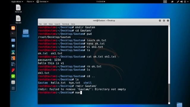 Ethical hacking and Cyber Security #23 Kali Linux Commands Part 2 смотреть онлайн
