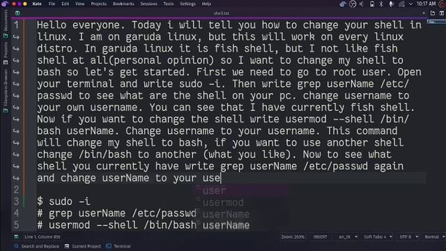 How to change default shell in Linux смотреть онлайн