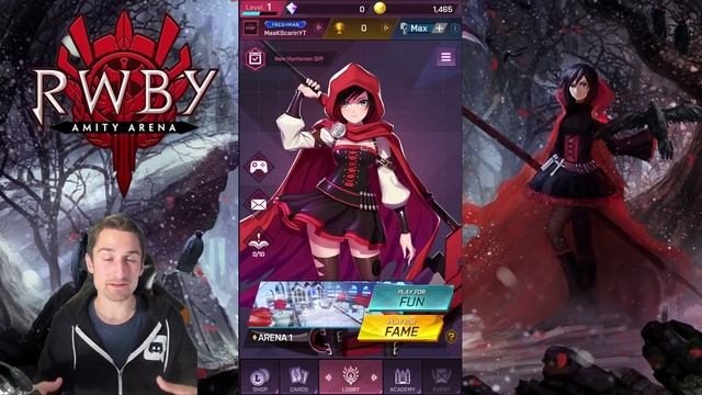 RWBY: Amity Arena Global Launch!! First Impressions & Gameplay! - Free Ruby Costume!! смотреть онлайн