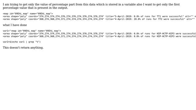 Unix & Linux: awk or grep to get a specific string in shell смотреть онлайн