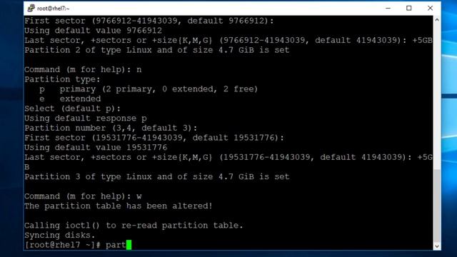 Creating Logical Volumes in Linux RHEL-7 смотреть онлайн