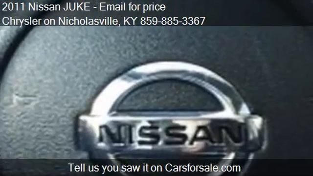 2011 Nissan JUKE SL AWD 4dr Crossover For Sale In Nicholasvi