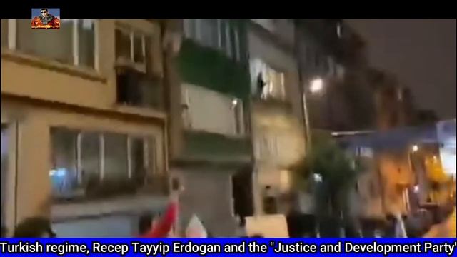 خرجوا بمظاهرات منددة برئيس النظام التركي رجب طيب أردوغان ومطالبة باستقالته،