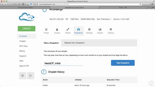 Stop, Smell the Roses, and Snapshot | DOCasts | Digital Ocean Screencasts | смотреть онлайн