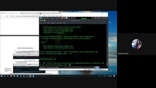 FOotprinting & Reconnaissance module 2 lab 12. recon-ng смотреть онлайн