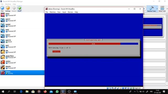 Install debian 6.0 dan setting IP di VirtualBox #UAS_SO смотреть онлайн